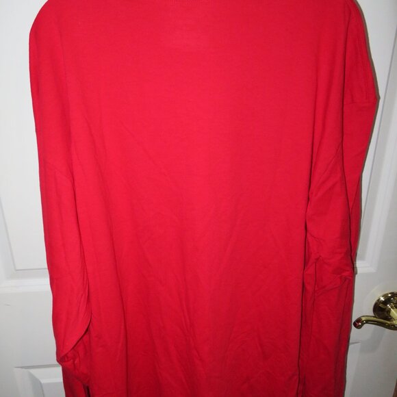 Champion Northeastern University Long Sleeve T-Shirt Large XXL Red - Picture 4 of 4